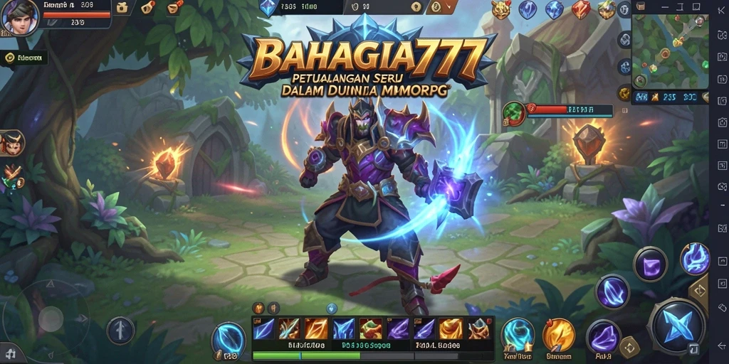 Tampilan gameplay seru dalam BAHAGIA777 yang penuh aksi.