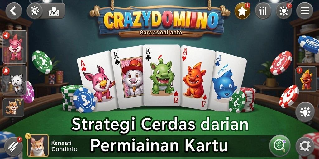 Tangkapan layar gameplay <strong>CRAZYDOMINO</strong> menampilkan strategi yang mendebarkan dan interaksi pemain.