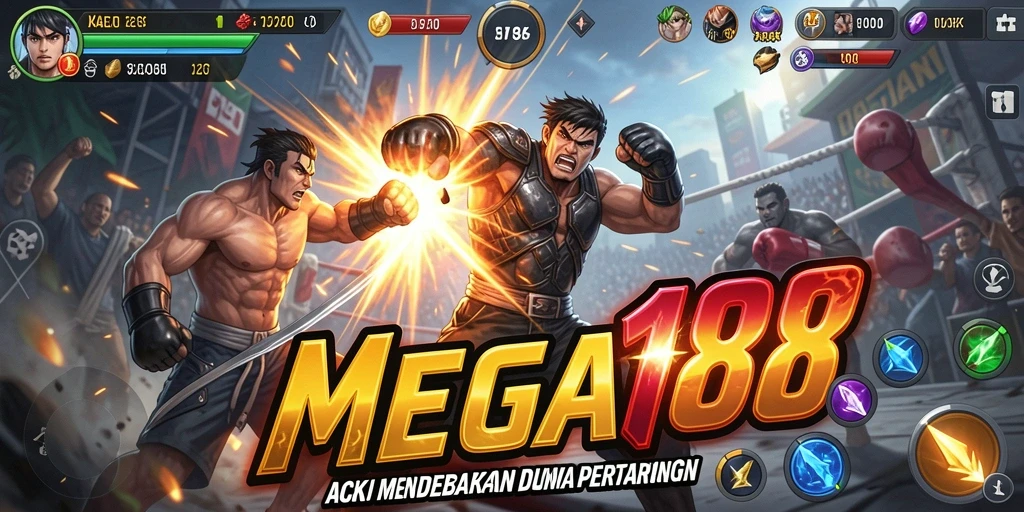 Tampilkan pertarungan epik dan aksi mendebarkan dalam MEGA188.