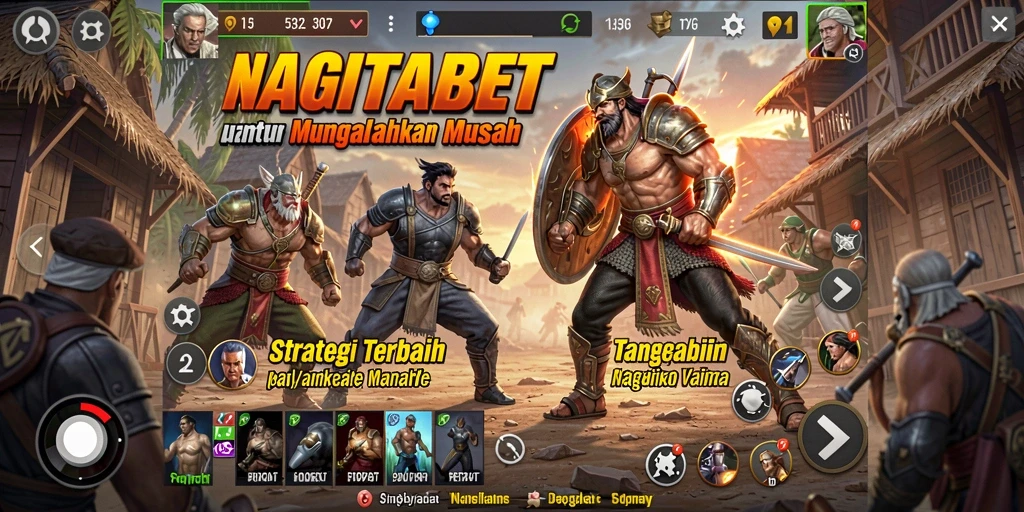 Screenshot gameplay NAGITABET menampilkan strategi yang mendebarkan.
