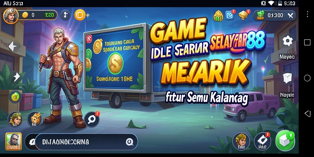 Tampilan gameplay menarik dari SELAYAR88 yang penuh warna.