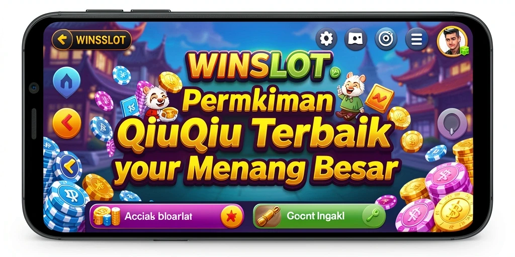 Screenshot WINSLOT menunjukkan gameplay QiuQiu yang seru.